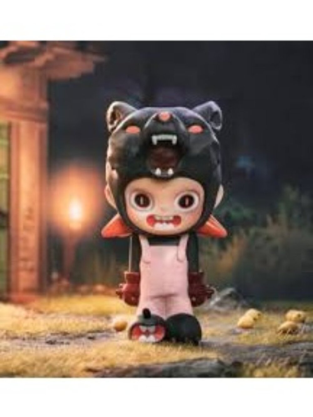 Pop Mart Zsiga "Furious Bear" figure from the "We're So Cute" series